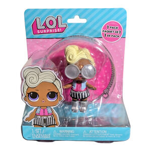 LOL Surprise - Doll Baby "Funky Q,T. - Striped Shorts- Silver glasses & boots